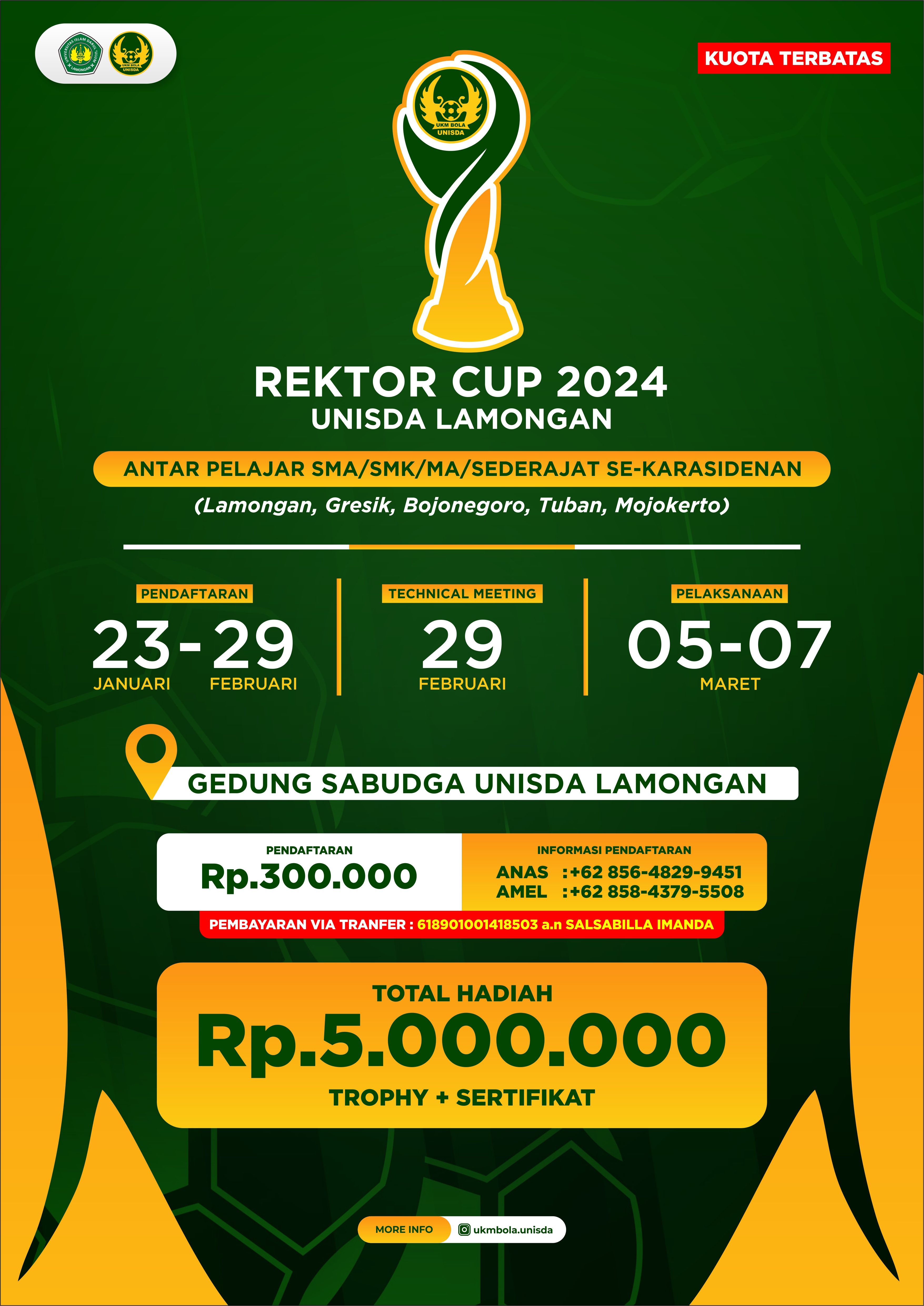 REKTOR CUP UNISDA 2024